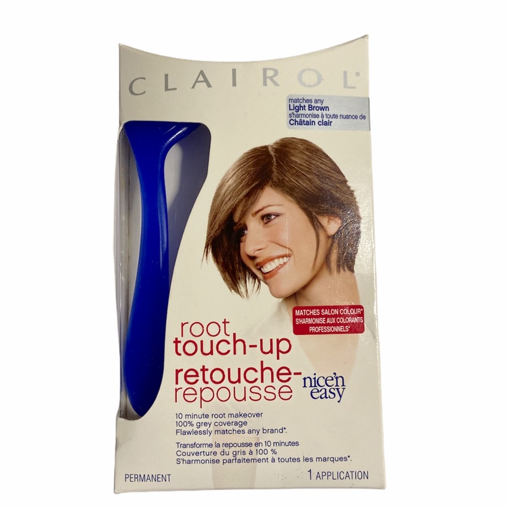 Clairol Root Touch Up Hair Color Kit 6 Light Brown